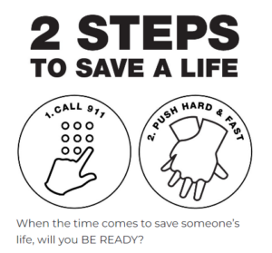 2 steps to save a life