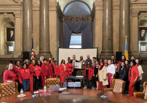 community advocates at Philadelphia City Hall