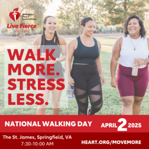 National Walking Day 2025: Walk more. Stress less.