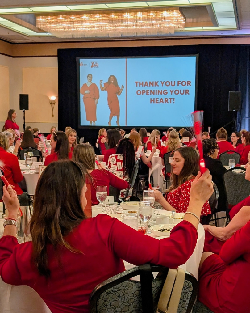 Go Red for Women Luncheon Open your Heart