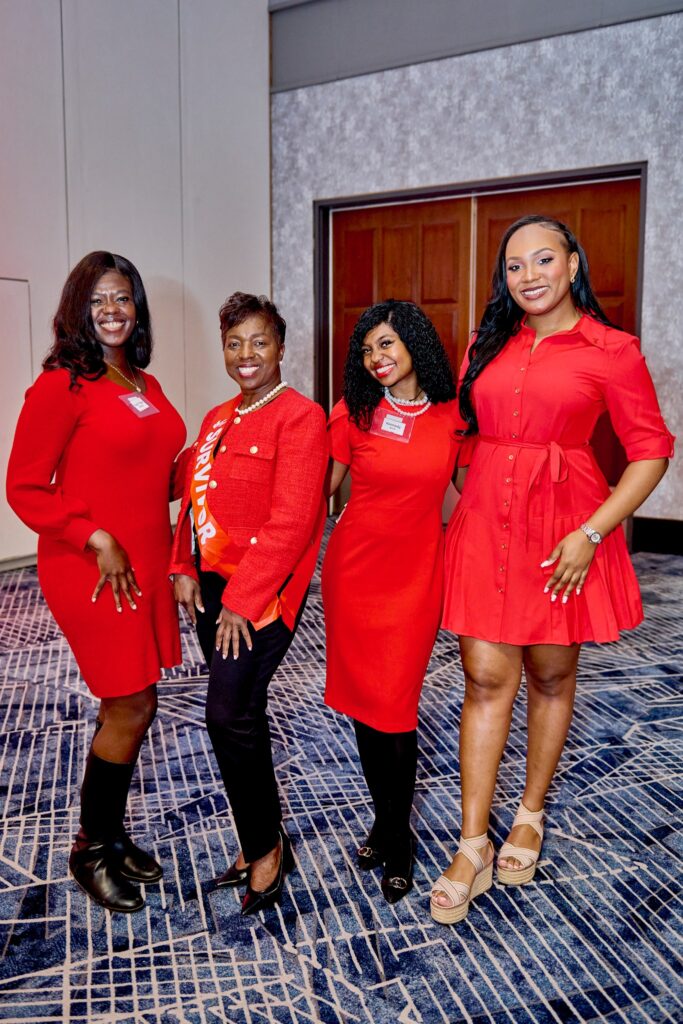 Women attending go red for women event
