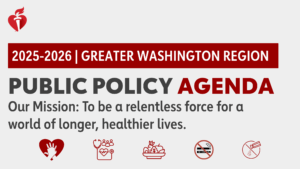 Tobacco-free communities, healthy meals and access to care: our 2025-2026 advocacy agenda