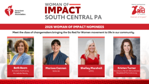 Four South Central Pennsylvania women fight women’s leading cause of death