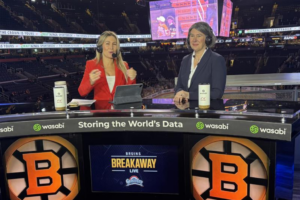American Heart Association shares CPR, heart health message on Boston Bruins pregame show