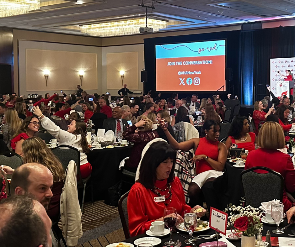 Attendees at the Buffalo Go Red luncheon