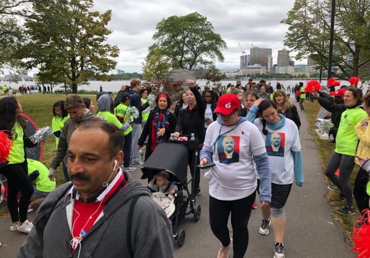Thousands pack Hatch Shell for Boston Heart Walk