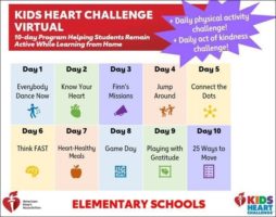 Stay Healthy and Happy During School Closures with our Virtual Challenge