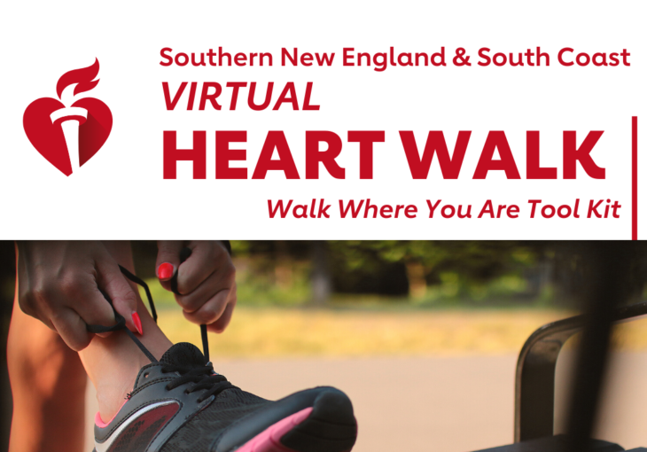 2020 Southern New England & South Coast Virtual Heart Walk Shares How You Can Join this Sunday!