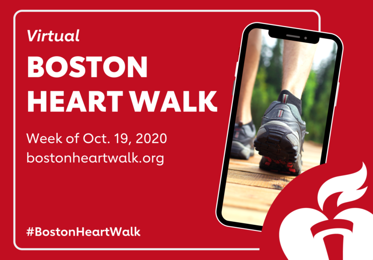 Boston Heart Walk to be reimagined as weeklong digital experience