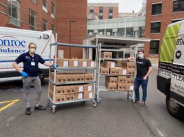 Delivering healthy meals to frontline workers in Buffalo and Rochester