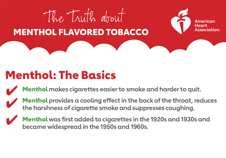 Statement: American Heart Association on the end of menthol tobacco sales in Massachusetts