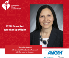 Southern New England American Heart Association STEM Goes Red Digital Conference Speaker Spotlight