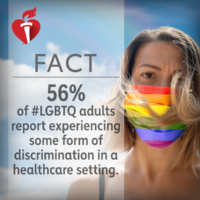 Changes in health care, education needed to improve LGBT heart health