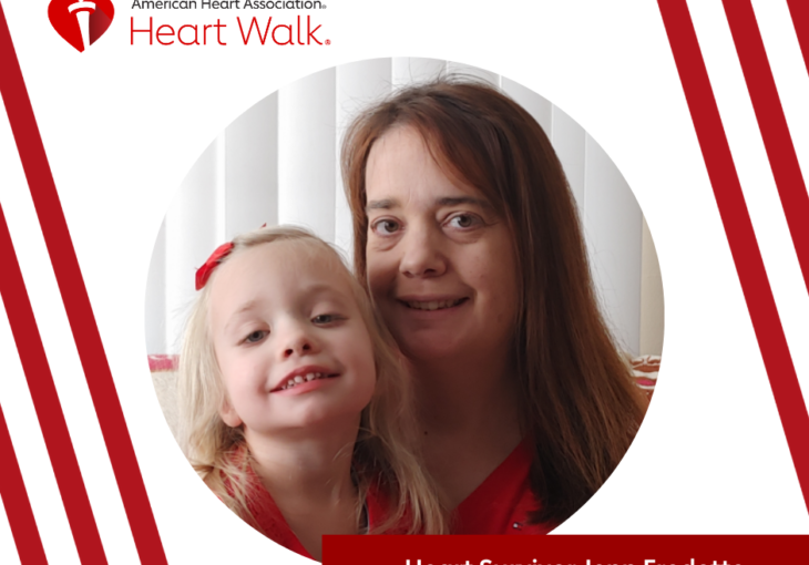 Heart survivor lives fierce, joins AHA Heart Walk Celebration