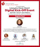 Time to Train: Lawyers Have Heart Digital Experience Increases the Pace with a Kick-Off, Rally Day and More!