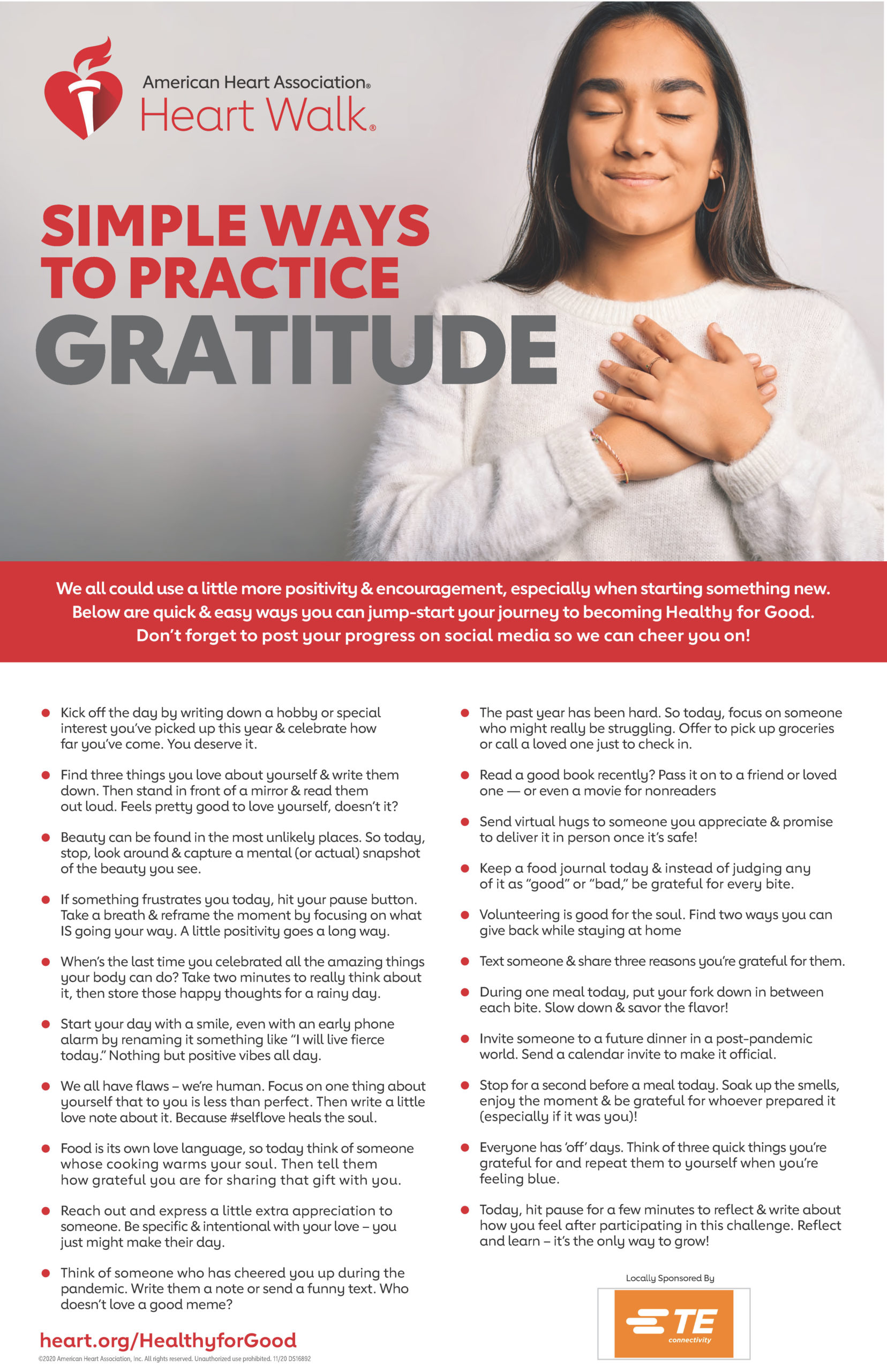 Live Fierce and Be Well with our 21 Days of Gratitude Challenge