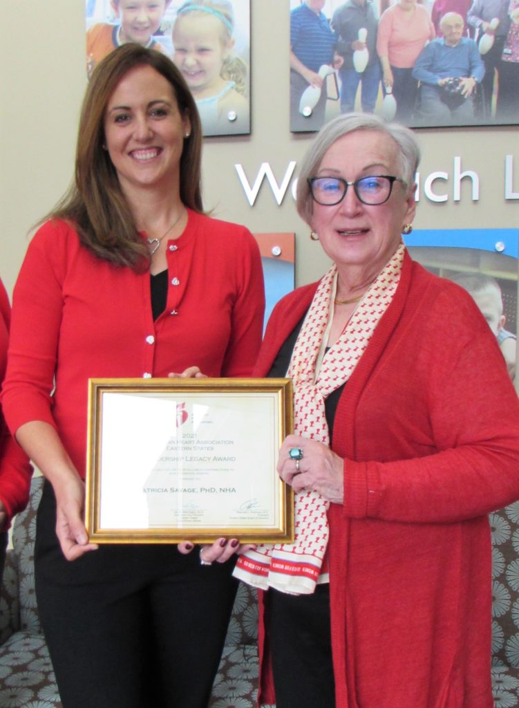 Altoona volunteer Pat Savage receives award from American Heart Association