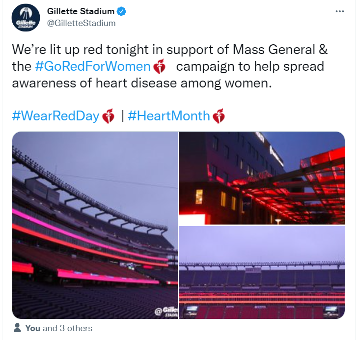 Wear Red Day raises heart-health awareness in Massachusetts
