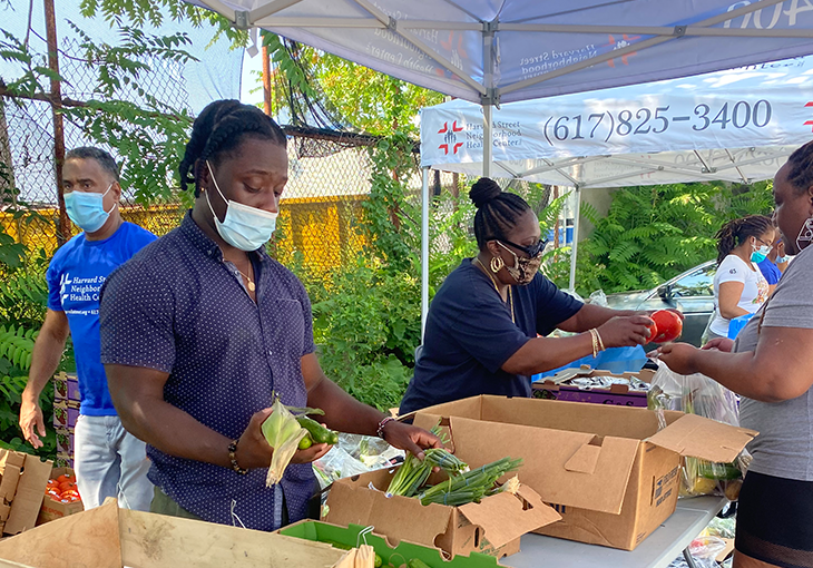 Boston pop-up market brings affordable fruits and vegetables to city’s Dorchester neighborhood