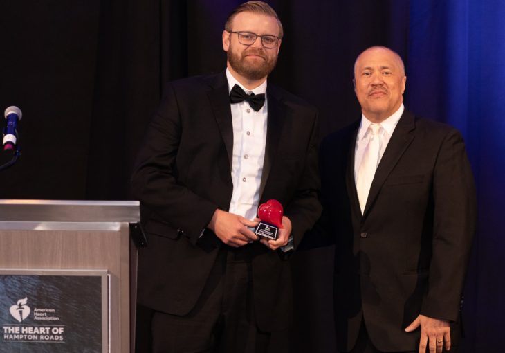 Dr. Matthew Summers Named 2022 Grinnan Award winner in Hampton Roads