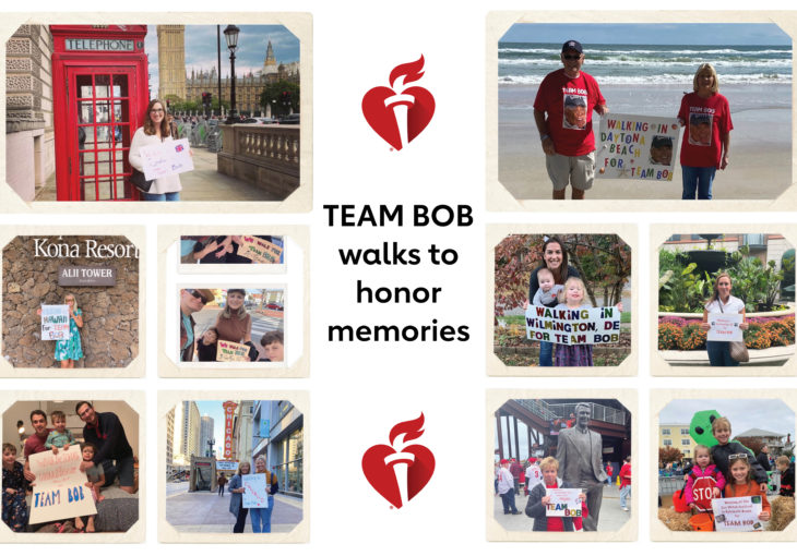 TEAM BOB inspires Southern Delaware Heart Walk participants