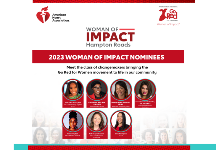 Seven Hampton Roads women named to 2023 Woman of Impact class