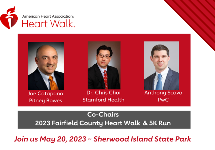 Annual Fairfield County Heart Walk & 5K Run is  back at Sherwood Island on May 20th