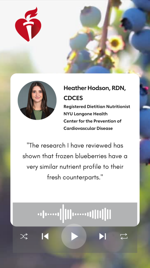 National Blueberry Month with NYC Registered Dietitian