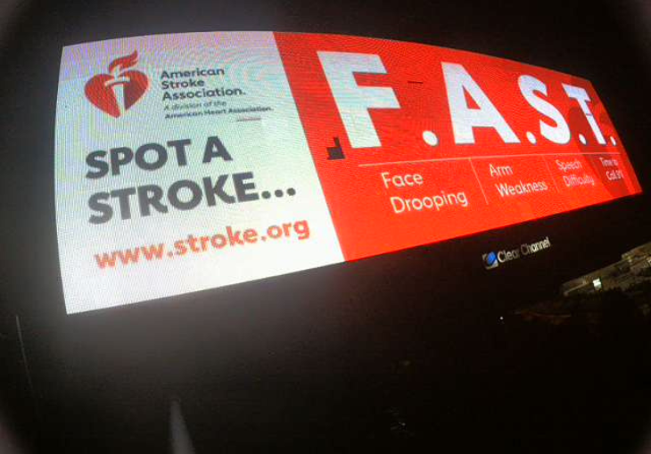 New billboard in Worcester, Mass., shines spotlight on stroke warning signs