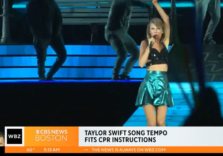 CBS Boston: Taylor Swift track has the perfect tempo for performing CPR