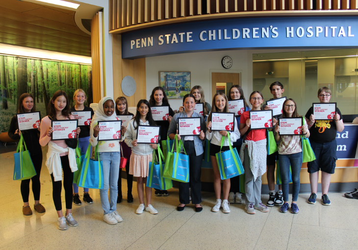 Essay contest wins 16 central Pennsylvania students a day of real STEM education