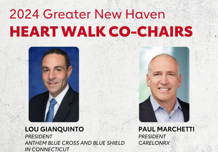2024 Greater New Haven Heart Walk Leadership Announced
