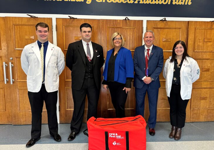 LECOM at Elmira and the American Heart Association teaming up to save lives through CPR
