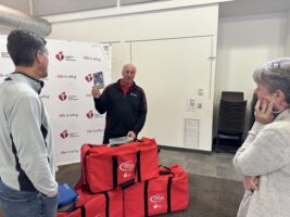 American Heart Association and Byrne Foundation present Upper Valley youth sports programs with lifesaving CPR kits