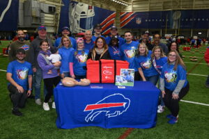 Teaming up for a healthier community – Buffalo CycleNation and Hands-Only CPR demonstrations help fight stroke and heart disease