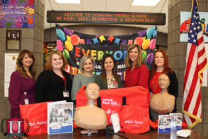 CPR in Schools kits donation help build Nation of Lifesavers