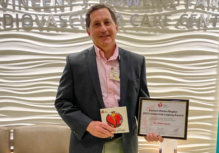 Connecticut Cardiologist awarded with the  Leadership Legacy Award for impactful work