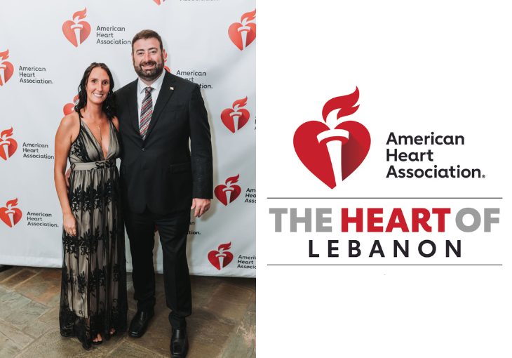 Brad and Andrea Bowman named co-chairs of American Heart Association’s 2024 Lebanon Heart Ball