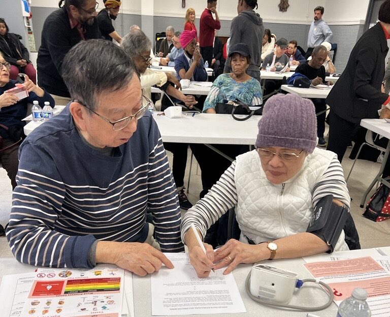 American Heart Association in New York City launches blood pressure program to help older adults take control of their heart health