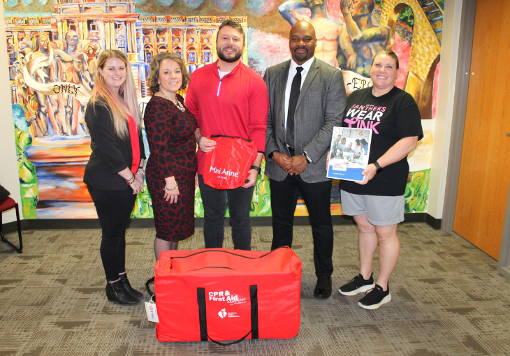 American Heart Association and PNC Bank provide life-saving training tools to Dauphin County high school