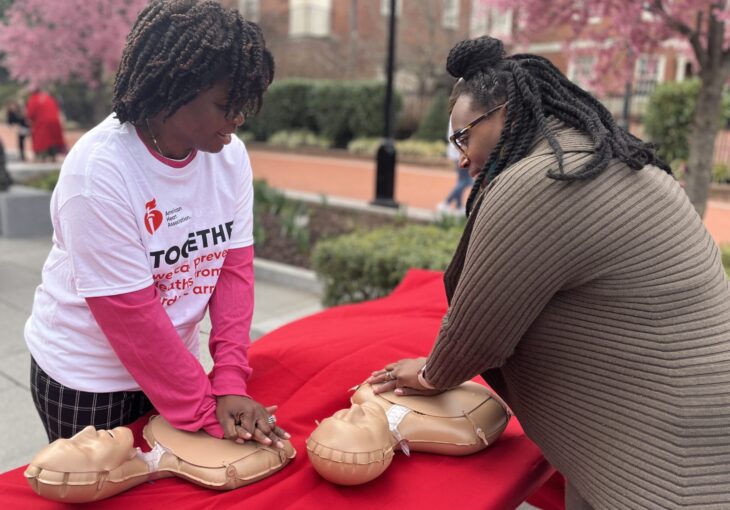Maryland lawmakers take CPR challenge, become part of the Nation of Lifesavers